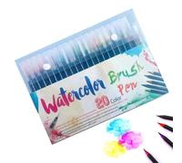 Générique Aquarell Real Brush Pen Set | Flüssige Tintenstifte Für Kunst