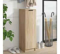 Générique Armoire à Chaussures Chêne Sonoma 30x35x100cm Bois d'ingénierie, Meubles, Armoires & Meubles de Rangement, Brun, (Poids 18.4KG)