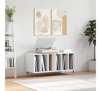 Générique Armoire à disques Blanc 100x38x48 cm Bois d'ingénierie,Meubles,Armoires & Meubles de Rangement,Fixations & Meubles de Rangement multimédia,Blanc,23 KG,831740