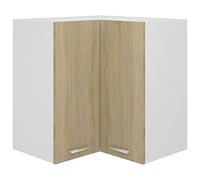 Générique Armoire d'angle Suspendue Lyon Chêne Sonoma 57 x 57 x 60 cm Bois d'ingénierie,Meubles de Cuisine,806393