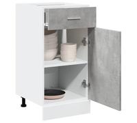 Générique Armoire de Plancher à tiroir Lyon Gris béton 40x46x81,5 cm,Meubles,Armoires & Meubles de Rangement,Meubles de Cuisine,Gris,18.65 KG,856082