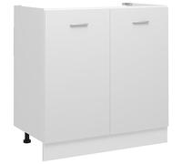 Générique Armoire de Plancher d'évier Lyon Blanc Bois ingénierie,Meubles,Armoires & Meubles de Rangement,Meubles de Cuisine,Blanc,22 KG,801196