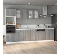 Générique Armoire de Plancher d'évier Lyon Sonoma Gris 80x46x81,5 cm,Meubles,Armoires & Meubles de Rangement,Meubles de Cuisine,Gris,21.42 KG,815565
