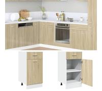 Générique Armoire de Plancher tiroir Lyon chêne Sonoma,Meubles,Armoires & Meubles de Rangement,Meubles de Cuisine,Brun,19 KG,847493