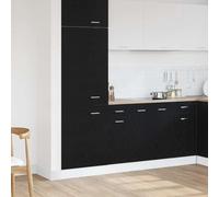 Générique Armoire de Tiroir Inférieure Chêne Noir 30 x 46 x 81.5 cm,Meubles de Cuisine,863237