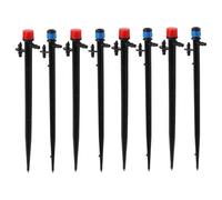 Générique Arroseur de jardin rotatif micro-asperseur 12 unités, 28 cm, plastique PP, irrigation goutte à goutte pour potager et usage agricole, système au sol léger