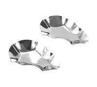 Générique Assiette de présentation d ' huîtres Moderne pour Table à, 2 Pack | Plateau d ' apéritif en acier inoxydable, antirouille résistant à la, pour la cuisson et la poêle à griller