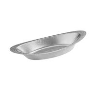 Générique Assiettes en acier inoxydable, assiette de service, Silver