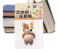 Générique Autocollants 3D pour - Caoutchouc Thermoplastique 11x7 Cm | Stickers Décoratifs Et Protecteurs pour Gourde | Étiquettes Adhésives pour Frigo, Agenda Et Décoration Intérieure