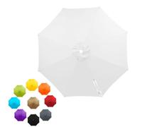 Générique Auvent De Remplacement pour Parasol 2-4m, 6/8 Baleines Toile De Parasol Déporté Rechange pour Cour Jardin Plage, Dessus de rechange Parapluie droit pour Protection UV 50+