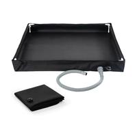Générique Bac De Douche Portable - Bac De Douche Pliable avec Tuyau De Drainage - Accessoires pour Camping Car, Camping dans La Nature, Plage, Extérieur, Nettoyage des Animaux De Compagnie