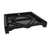 Générique Bac Inférieur Plateau de Drainage Solide en Plastique Noir de Jardinière Carré pour Pots de Fleurs et Bacs à Légumes pour Balcons et Toits