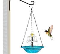 Générique Bain d'oiseau Solaire Fontaine Fontaine Suspendue pour Oiseaux