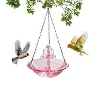 Générique Bain d'oiseaux Solaire à Cascade Fontaine Suspendue pour Jardin | Bain d'oiseau extérieur avec pompe solaire Pour arrière-cour patio balcon jardin porche
