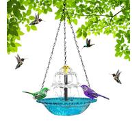 Générique Bain d'oiseaux Solaire Fontaine pour Jardin pour Oiseaux