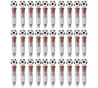 Générique Balle, Ensemble De à Bille, Football Black 30PCS | Balle de Sport Amusante Sur le Thème, à Bille Multicolore pour et Adultes, Écriture de Motivation