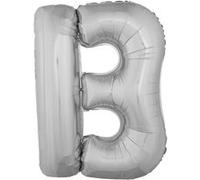 Generique - Ballon Aluminium Géant Lettre B Argenté 1m argent G