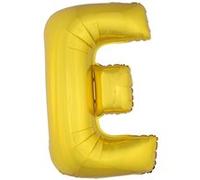 Generique - Ballon Aluminium Géant Lettre E doré 1m doré G