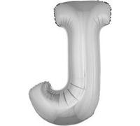 Generique - Ballon Aluminium Géant Lettre J Argenté 1m argent G