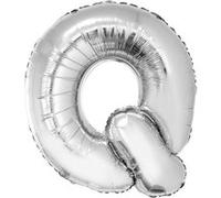 Generique - Ballon Aluminium Géant Lettre Q Argenté 1m argent G