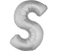 Generique - Ballon Aluminium Géant Lettre S Argenté 1m argent G