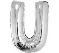 Generique - Ballon Aluminium Géant Lettre U Argenté 1m argent G