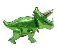 Générique Ballon Dinosaure en Aluminium Léger et Gonflable Vert pour Décoration de Table et Photos Lors de Fête D'anniversaire Garçon et Filles
