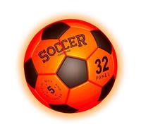 Générique Ballon Lumineux, Ballon Cool Rechargeable avec Pompe, Foot Lumineux pour garçons Cool, Cadeau d'anniversaire pour de 8 à 15 Ans, Garçons, Adolescents et Adultes - Jardin,