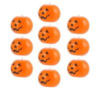 Générique Ballons en Latex Citrouille Gonflable pour Halloween, 10 Pièces, Gonflage Rapide, Dégonflage Facile, Décoration Extérieure et Jardin pour Garçon et Filles