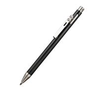 Générique Ballpoint Pens, Stainless Steel Press Type Office Stationery | Note Taking Pen for Professionals Executives Manager Accountants Writers Journalists Office Home Travel Classroom