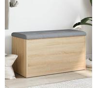 Générique Banc de Rangement chêne Sonoma 82x42x45 cm Bois d'ingénierie, Meubles, Bancs, Bancs coffres, Brun, (Poids 20KG)