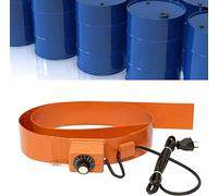 Générique Bande chauffante électrique Industrielle en Silicone pour fûts et seaux d'huile, Protection antigel réglable, Chauffage pour fûts d'huile et seaux, Chauffage pour fûts de Graisse, Chauffage