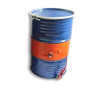 Générique Bande chauffante électrique Industrielle en Silicone pour fûts et seaux d'huile, Protection antigel réglable, Chauffage pour fûts métalliques d'usine, Bande chauffante en Silicone pour fûts