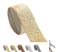 Générique Bande décorative adhésive pour murs et meubles - Frise murale 3D en relief, étanche et autocollante - Moulure décorative pour murs, placards et mobilier (#1)
