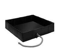 Générique Base De Douche Pliable, Receveur De Douche Portable, Base De Dou-Che De Camping Pliable, Plateau De Dou-Che De Tente pour Garder Les Pieds Propres, 104 X 104 X 25 Cm