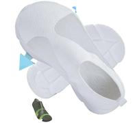 Générique Baskets Diabétiques Orthopédiques À Enfiler Coupe Extra Large | Dessus Maille Tricot Élastique Respirant Léger Semelle Intérieure Coussinée Soutien Voute Grande Avant Pied Ajustement