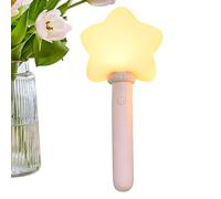 Générique Bâtons Lumineux Pour | Favoris de Fête en Forme d'Étoile Rechargeable pour Jeu d'Imitation,Baguettes LED À Modes Ajustables,Pour Fête En Plein Air Concert Mariage Événement Sportif Filles