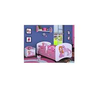 Générique BDW Lit pour Enfant avec Matelas et tiroir de lit 140/160/180/190 Variantes différentes (Princesse avec Licorne, 190 x 90)
