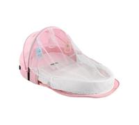 Générique Bébé Portable Lit Bébé Lavable Lit Portable avec Moustiquaire | Lit de couchage pour bébé, lavable, Portable, avec moustiquaire, pour garçons et filles, sortie pique-nique, vacances, maison