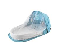 Générique Bébé Portable Lit Bébé Lavable Lit Portable avec Moustiquaire | Lit de couchage pour bébé, lavable, Portable, avec moustiquaire, pour garçons et filles, sortie pique-nique, vacances, maison
