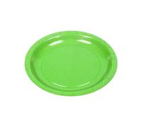 Générique Best Products - 10 Assiettes Carton Bio Rond 20CM Vert