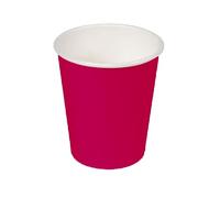Générique Best Products - 24 GOBELETS Carton BIODÉGRADABLE 20 uchsia