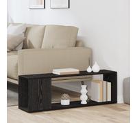 Générique Bibliothèque Noire en chêne, 100x24x32 cm, en Bois d'ingénierie,Meubles,Meubles TV,Noir,8.05 KG,863155
