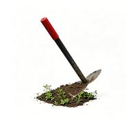 Générique Binette Jardinage Manche Long, Houe de Jardin 2 en 1 avec Griffe de Jardin 3 Dents, Outil Jardinage Robuste pour Désherber, Ameublir la Terre et Cultiver Le Sol,D