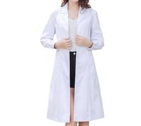 Générique Blouse Blanche Homme Femme Blouse Chimie College Blanche Chimie Lycee Femme Médecin Coton Infirmière Tenue Infirmiere Professionnelle