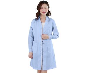 Générique Blouse Blanche Homme Femme Blouse Chimie College Blanche Chimie Lycee Femme Médecin Coton Infirmière Tenue Infirmiere Professionnelle