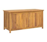 Générique Bo?Te de Jardin 114x50x58 cm Bois Massif de Teck,Meubles, Mobilier de Jardin, Coffres de Jardin, Brun (Poids 24.85KG)