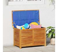 Générique Bo?Te de Rangement de Jardin persiennes 90x50x56 cm Bois Acacia,Meubles, Mobilier de Jardin, Coffres de Jardin, Brun (Poids 16KG)