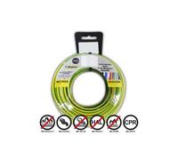 GENERIQUE - Bobine Fil Électrique Flexible 4mm Bicouleur Sans Halogène 5m
