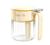 Générique Boîte À Condiments De - functional Cuisine, Accès Facile, Avec Cuillère Bocal En, Verre Couvercle Pour La Préparation | Multipurpose Outdoor Indoor Utility versatile elegant modern